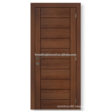 Popular hollow core MDF board bedroom door designs